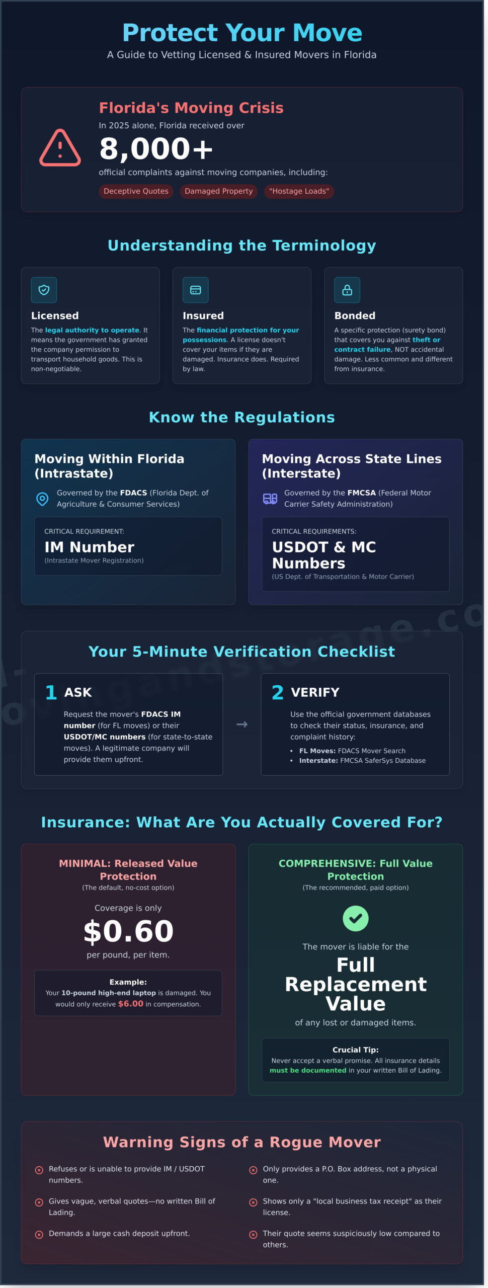 Why Hiring Licensed and Insured Movers is Your #1 Priority in 2026 - Infographic